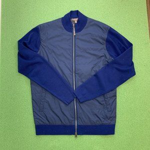 Peter Millar Crown Sport Zip Up Sweater Golf Jacket Men’s Size Medium